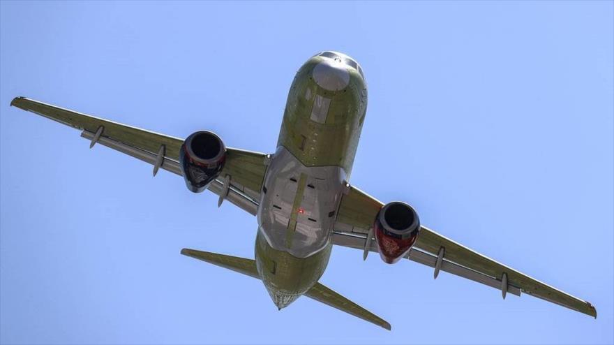 Sujoi Superjet 100, el avión de pasajeros ruso.