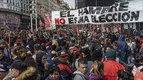 Nueva protesta en Argentina contra políticas de ajuste de Macri