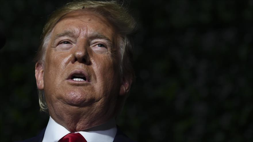 El presidente de EE.UU., Donald Trump, habla en un evento en Virginia, 30 de julio de 2019. (Foto: AFP)