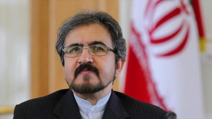 El embajador iraní en Francia, Bahram Qasemi.