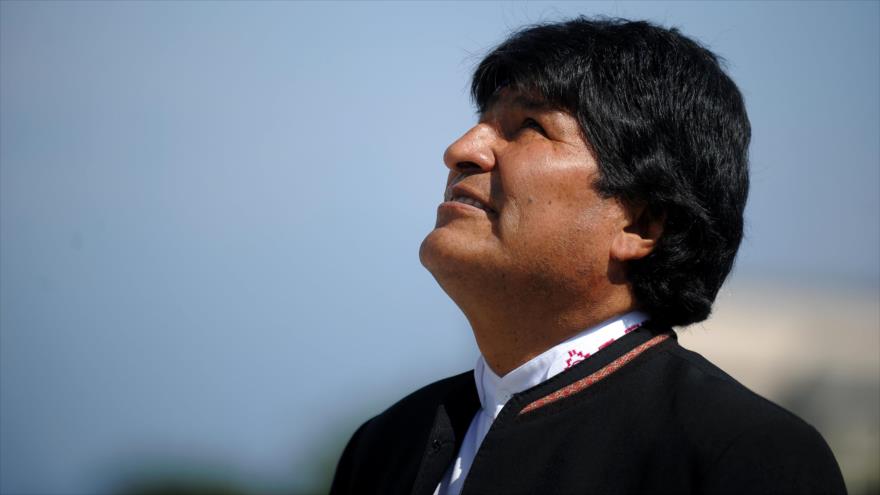 El presidente de Bolivia, Evo Morales, en un acto celebrado en La Habana (capital cubana), el 23 abril de 2018. (Foto: AFP)