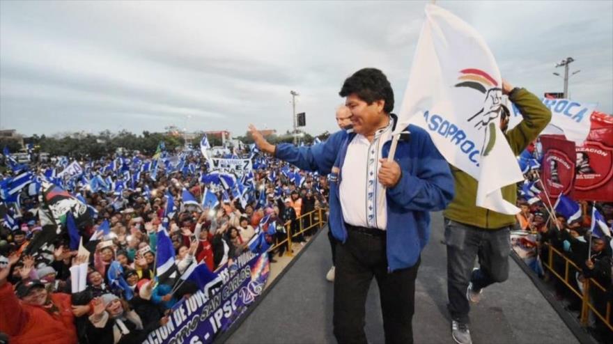 Morales confía en lograr más de 4 millones de votos en las elecciones