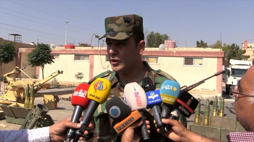 Ejército sirio decomisa armas estadounidenses en zonas liberadas