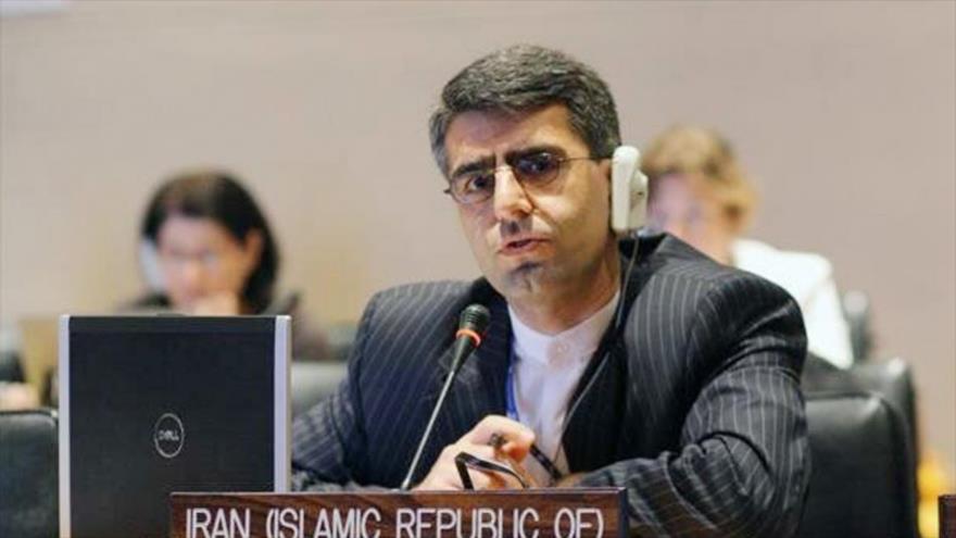 Esmail Baqai, representante permanente de la República Islámica de Irán ante la Oficina de las Naciones Unidas en Ginebra (Suiza).