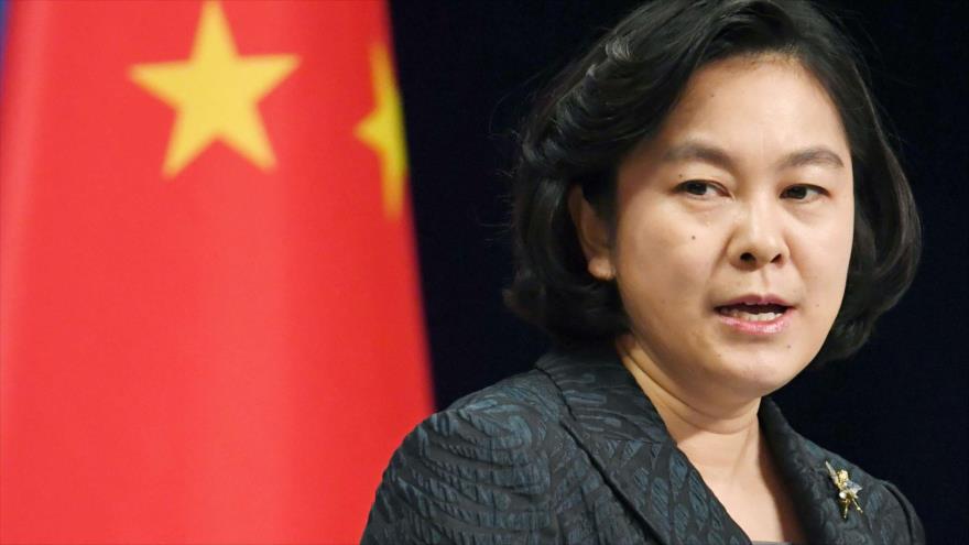 La portavoz del Ministerio de Exteriores de China, Hua Chunying.