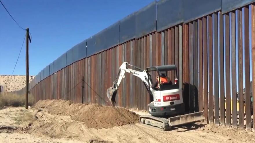 Con pensiones de los militares, EEUU construirá parte del muro