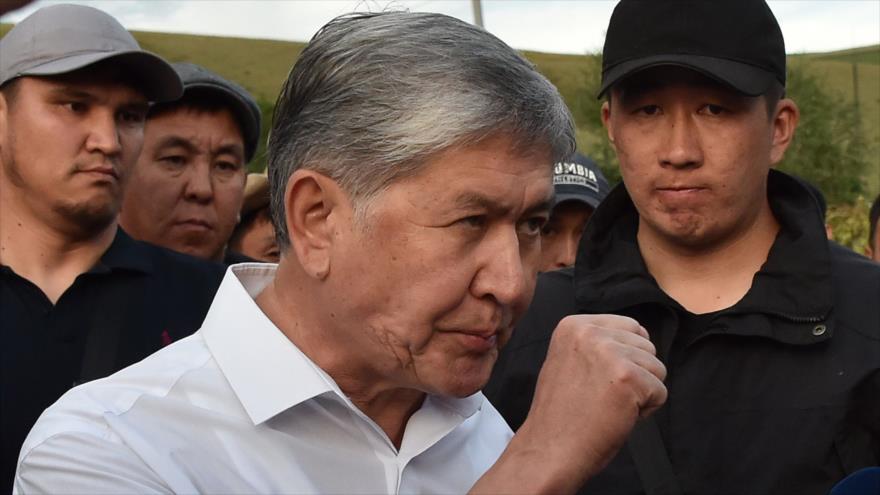 Arresto del expresidente kirguís genera disturbios en el país