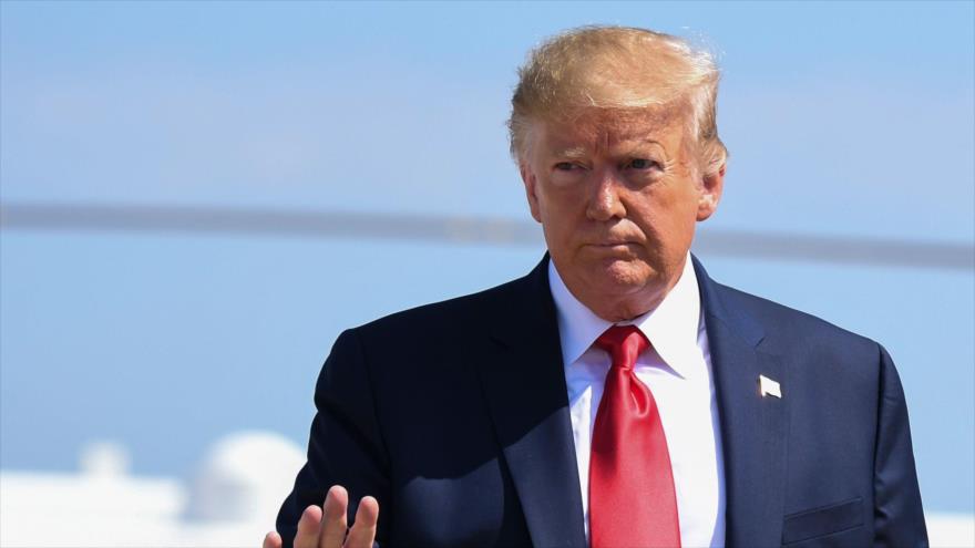 El presidente de EE.UU., Donald Trump, en la Casa Blanca en Washington, 9 de agosto de 2019. (Foto: AFP)