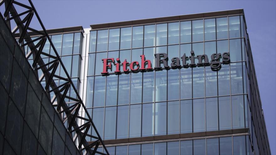 La sede europea de la agencia financiera internacional de calificación crediticia Fitch Ratings en Londres, la capital británica.