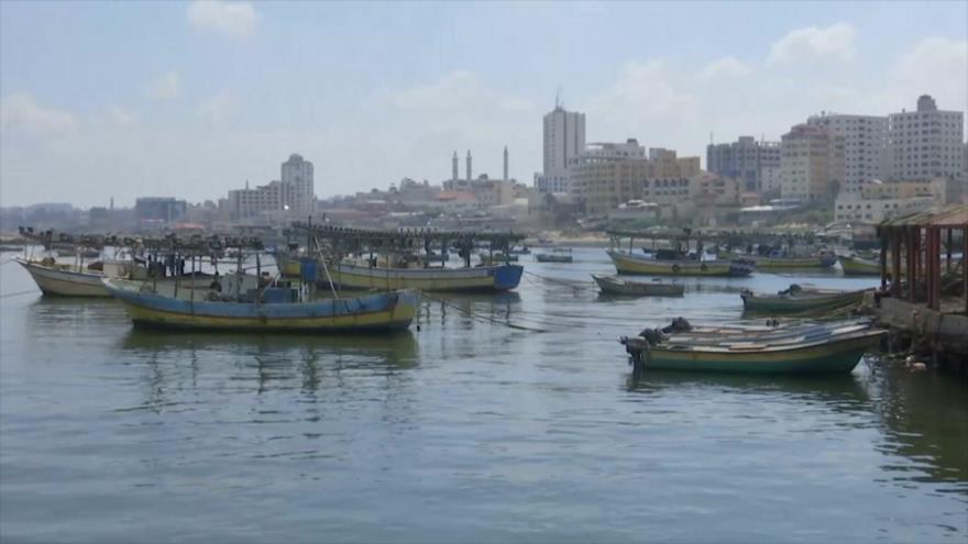 Los gazatíes luchan contra bloqueo marítimo de Israel