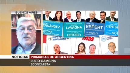 Gambina: Es probable que gane el peronismo en Argentina 