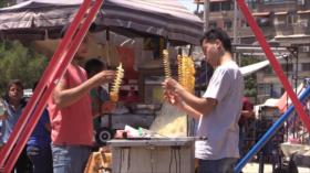 La paz reina en Damasco en las fiestas del Eid al-Adha