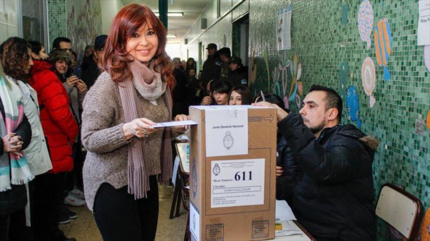 Cristina Fernández: Resultados de comicios reflejan voz del pueblo