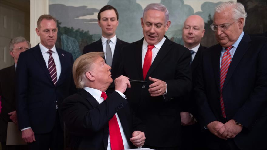 Netanyahu pide a Trump otro favor: Reconocer anexión de Cisjordania | HISPANTV