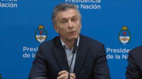 Macri inculpa al kirchnerismo por subida del dólar en Argentina
