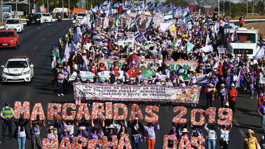 Bolsonaro se enfrenta a la mayor protesta desde que asumió el poder