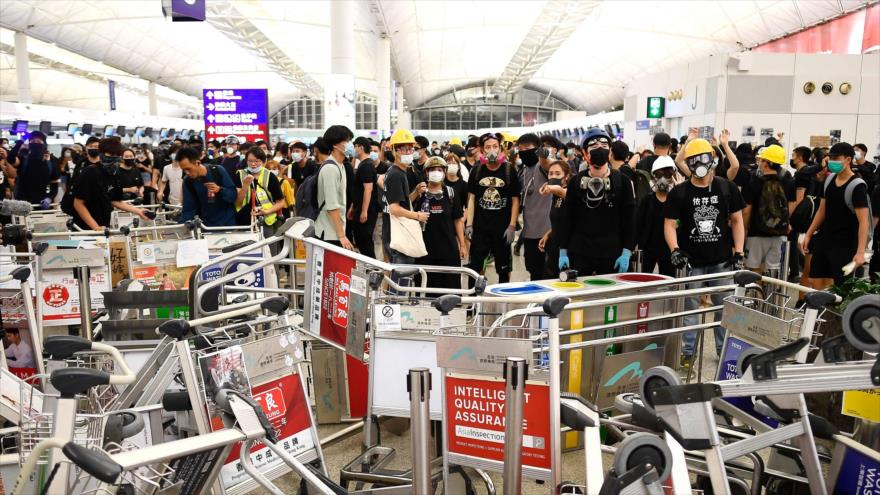 China: EEUU conspira con criminales en las protestas de Hong Kong