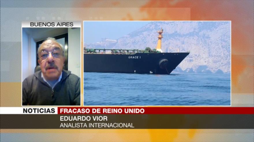 Vior: Le costó mucho al Reino Unido liberar el Grace 1 