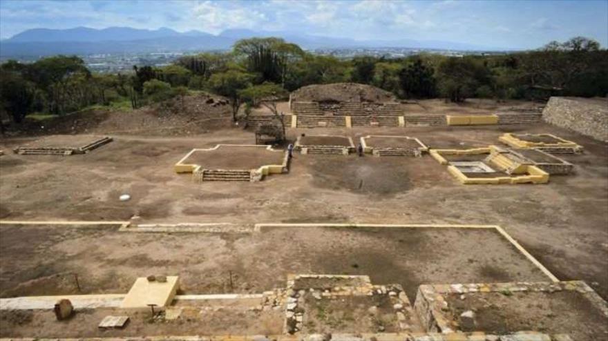 Arqueólogos hallan un templo dedicado a Xipe Tótec en el sitio arqueológico de Ndachjian-Tehuacán, ubicado en el estado de Puebla, en México.