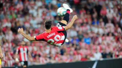 Athletic gana a Barça con golazo de ‘tijera’ anotado por Aduriz