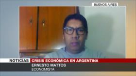 Mattos: Políticas de Macri no van a mejorar la economía argentina