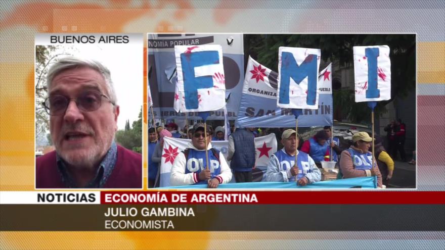 Gambina: Argentina no está en condición de pagar su deuda al FMI | HISPANTV