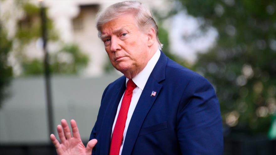 El presidente de EE.UU., Donald Trump, en la Casa Blanca, 21 de agosto de 2019. (Foto: AFP)