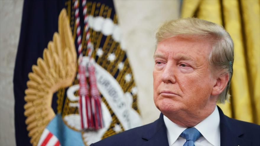 El presidente de EE.UU., Donald Trump, ofrece un discurso en la Casa Blanca, 22 de agosto de 2019. (Foto: AFP)