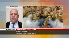 Bigio: Amazonas se está quemando por políticas de Bolsonaro 