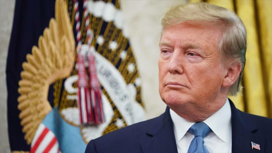 El presidente de EE.UU., Doanld Trump, en la Casa Blanca, 22 de agosto de 2019. (Foto: AFP)