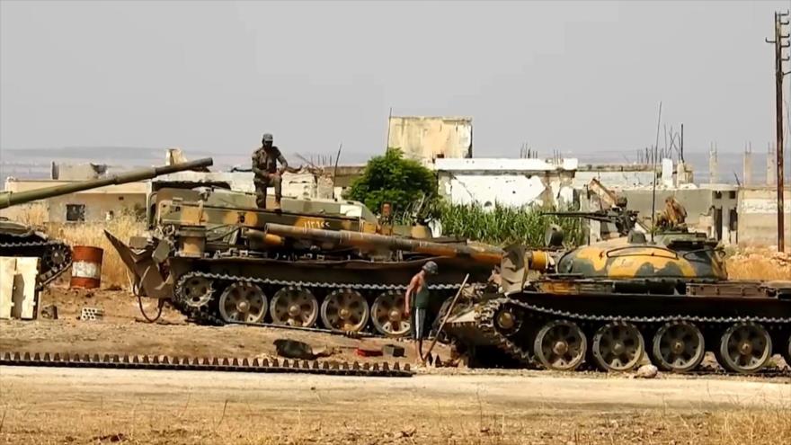 Ejército sirio recupera el campo norte de Hama