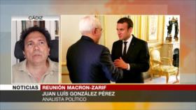 Pérez: Macron no puede salvar pacto nuclear con ideas de EEUU