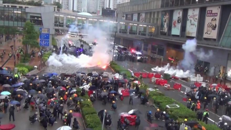 La violencia llevará a Hong Kong a una situación peligrosa | HISPANTV