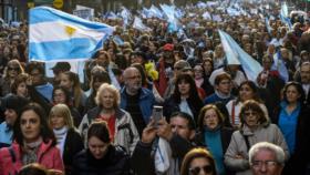 Argentina sufre nueva jornada de protestas por políticas de Macri