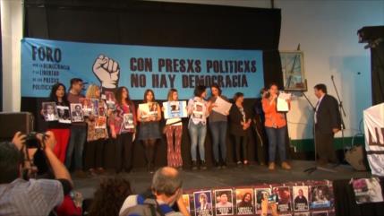 Piden libertad de presos políticos argentinos