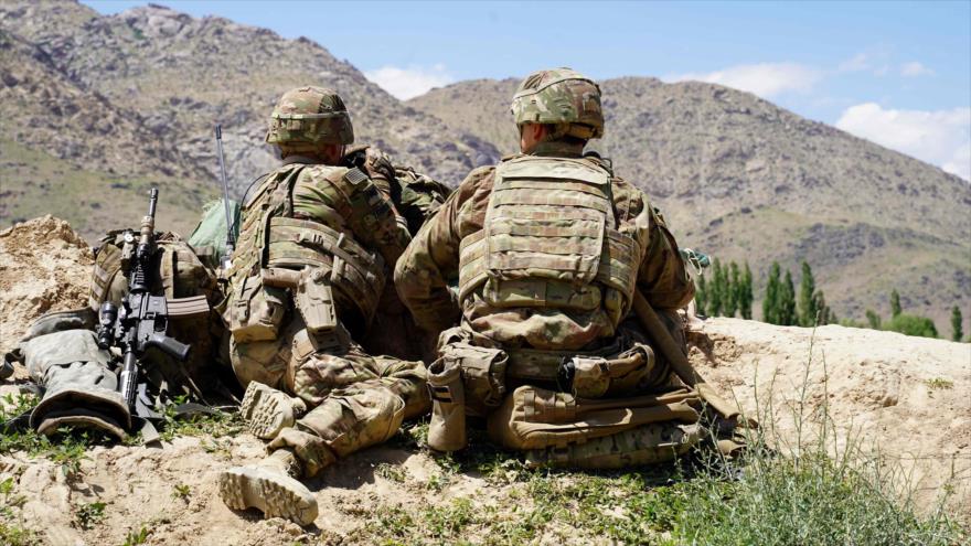 Soldados estadounidenses en el distrito Nerj en la provincia afgana de Wardak, 6 de junio de 2019. (Foto: AFP)