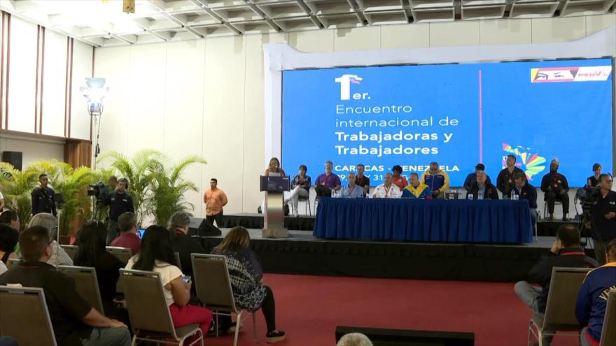 Inicia 1.º Encuentro Internacional de Trabajadores en Venezuela