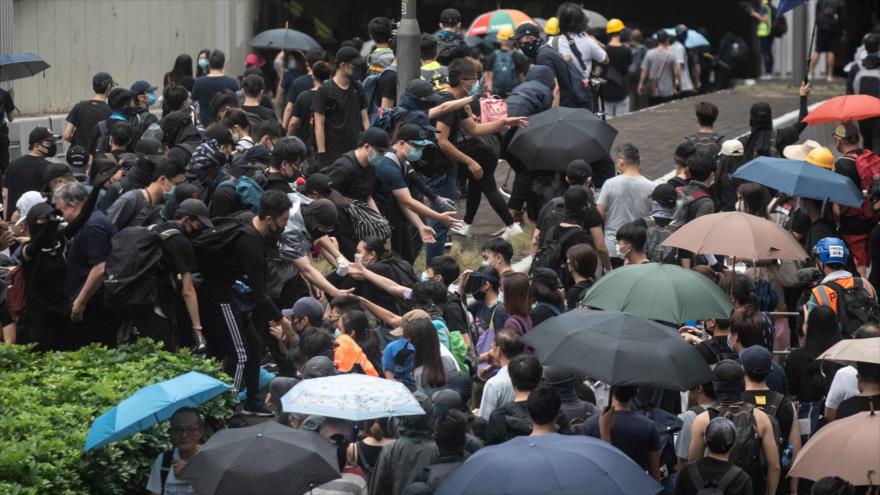 China protesta contra EEUU por sus injerencias en Hong Kong | HISPANTV