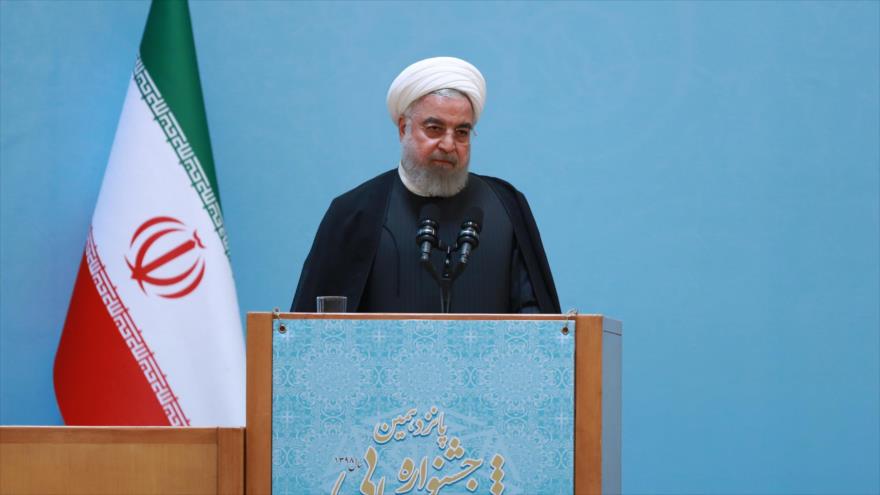 Rohani: Irán suspenderá más compromisos nucleares, si UE no actúa