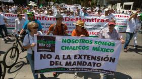 “Chalecos México” toma las calles contra López Obrador