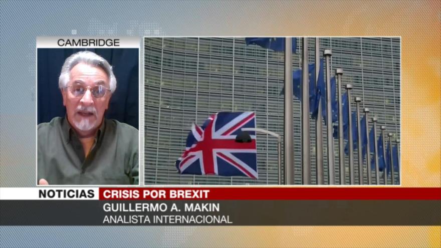 A. Makin: Brexit sin pacto, opción más probable debido a Johnson