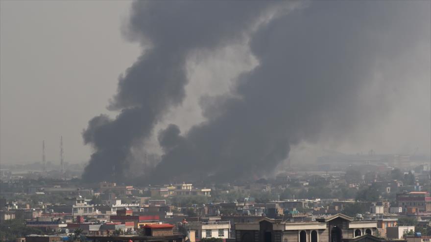 Afganos protestan por presencia de centros extranjeros en Kabul