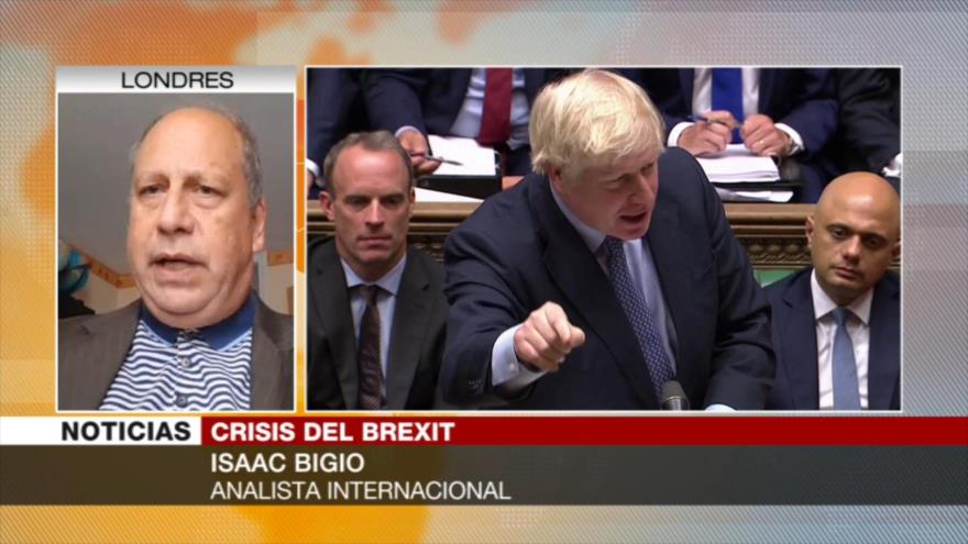 “Johnson no logra un brexit duro al perder mayoría parlamentaria”