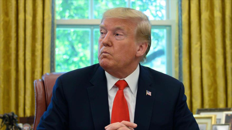 El presidente de EE.UU., Donald Trump, en la oficina oval de la Casa Blanca, 4 de septiembre de 2019. (Foto: AFP) 