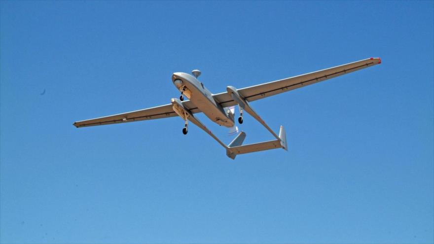 Un dron israelí, modelo IAI Heron.
