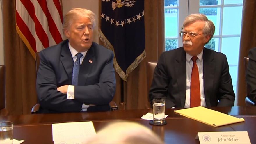 Bolton abandona la Casa Blanca por diferencias con Donald Trump