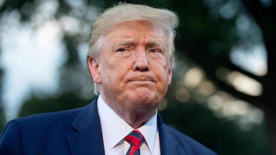El presidente de Estados Unidos, Donald Trump, habla a los medios en la Casa Blanca en Washington D.C., 12 de septiembre de 2019. (Foto: AFP)