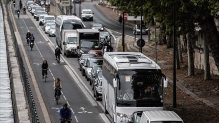 “Viernes negro” en París por huelga en los transportes públicos