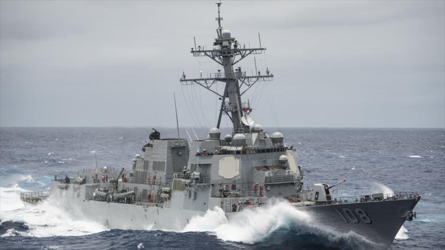 China denuncia violación de sus aguas por destructor de EEUU | HISPANTV