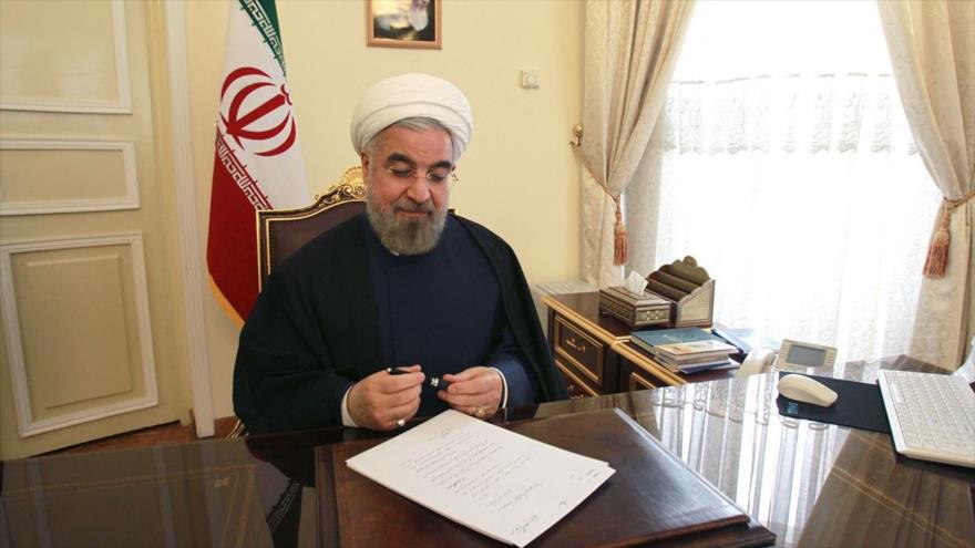 El presidente de Irán, Hasan Rohani.